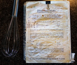 The one and only original Johnny's Skinny Pancakes Recipe #cultivatingfoodies