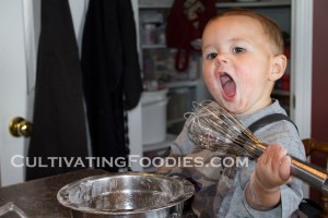 Little Chef with whisk
